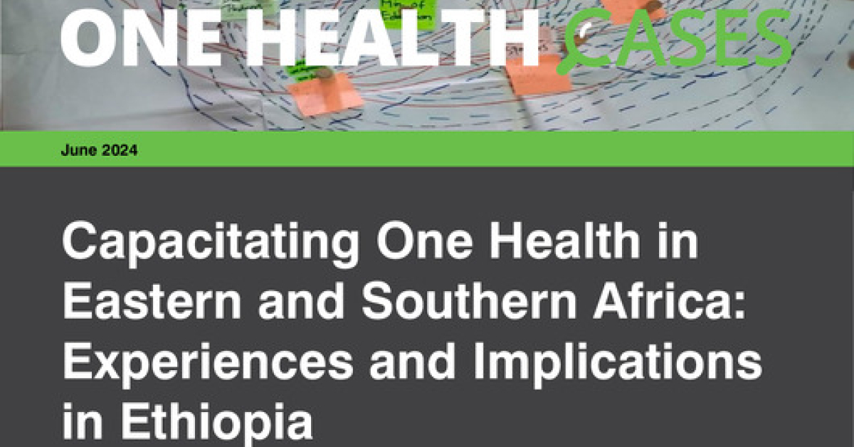 Capacitating One Health in eastern and southern Africa: Experiences and ...